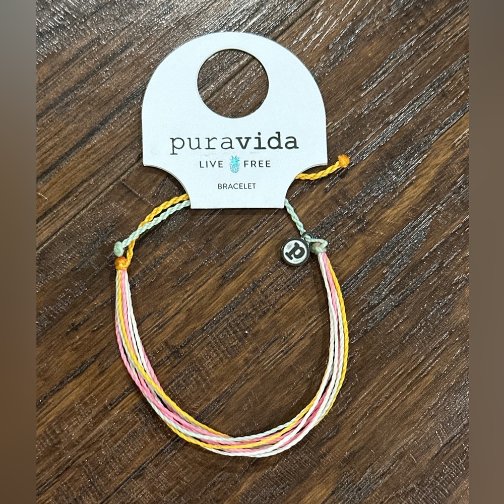 Pura Vida Women's Multi-Color Adjustable Bracelet